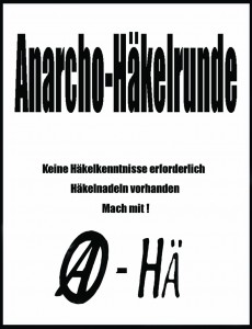 Anarcho - Häkelrunde